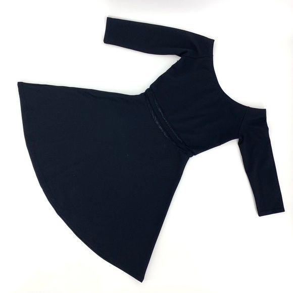 Lulu's Yes to the Mesh Black Skater Dress, XS - Picture 12 of 15